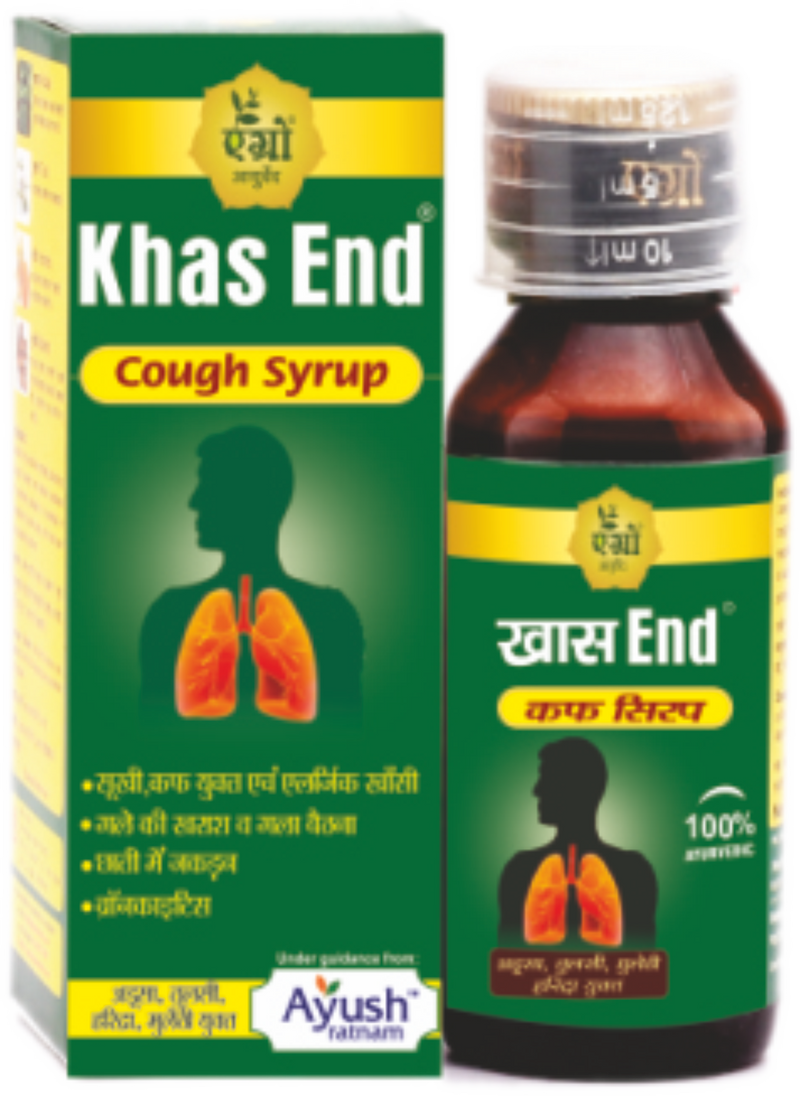 Agrow KhasEnd Cough Syrup -100ml