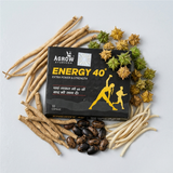 Agrow Energy 40 Plus Extra Power & Strength 10 Cap Pack of 4