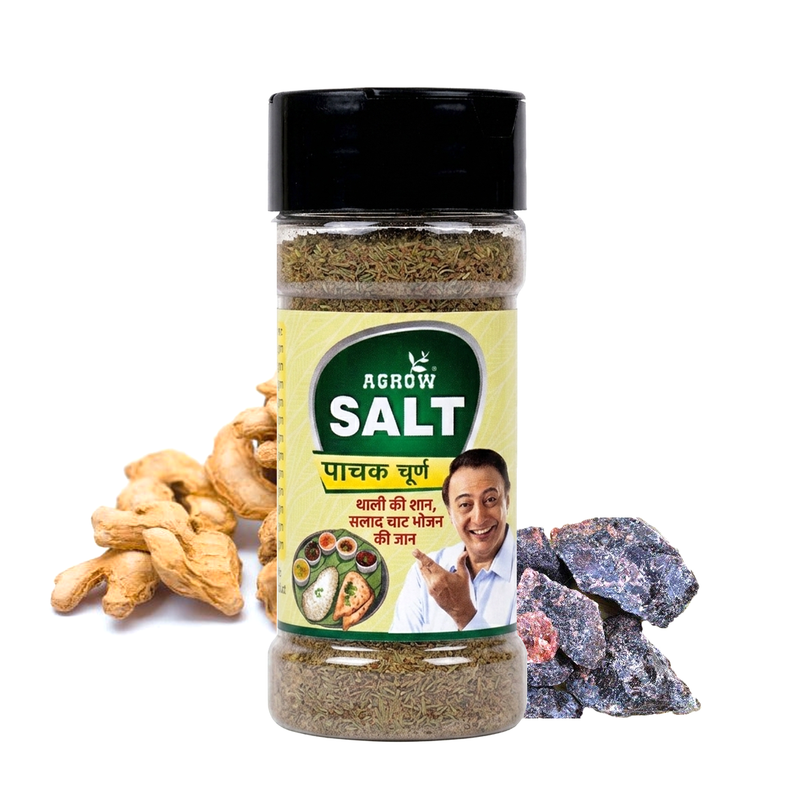 Agrow Digestive Salt Pachak Churan 50gm Pack of 4